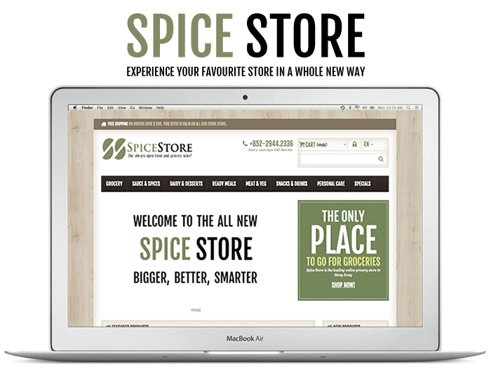 The all new Spice Store!