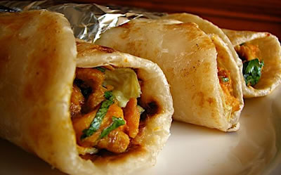 seekh kebab wraps
