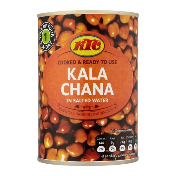 KTC Kala Chana (Brown Chickpea), 400g