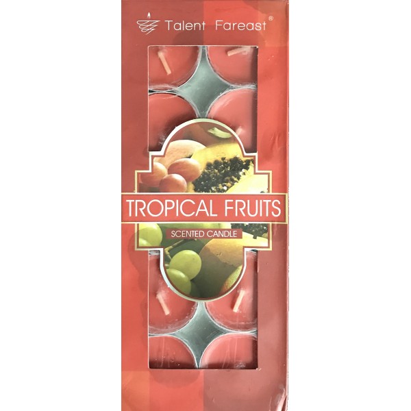 Tropical Fruits Scented Candle (10 Pieces)