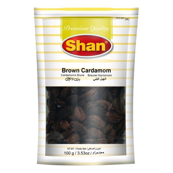 Shan Brown Cardamom Whole, 50g