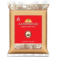 Aashirvaad Whole Wheat Atta, 5KG