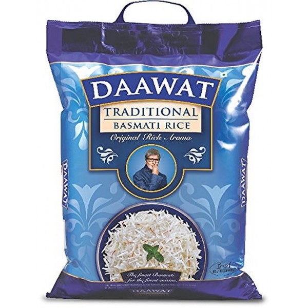 Daawat Traditional Basmati Rice , 5KG