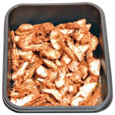Cooked Chicken Tikka Strips, 1KG Polybag