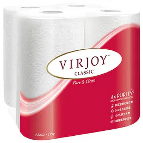 Virjoy Spongiest Kitchen Towel, 4s