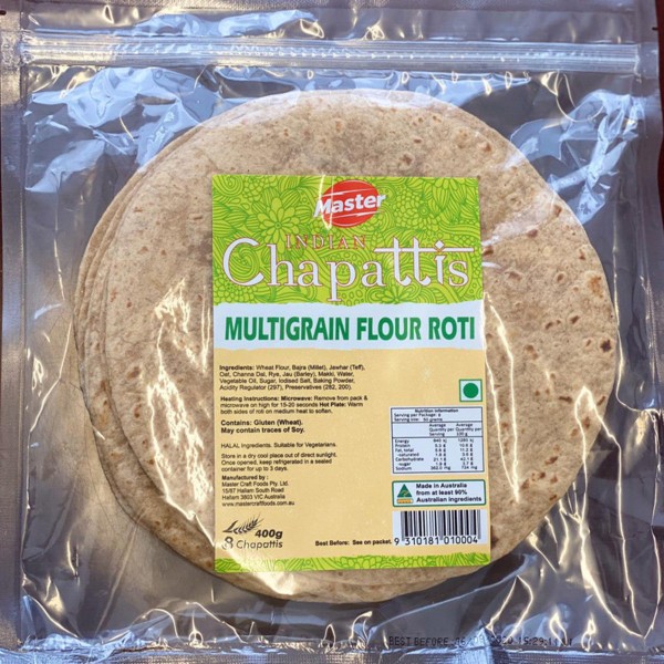 Master Multigrain Flour Roti, 8s