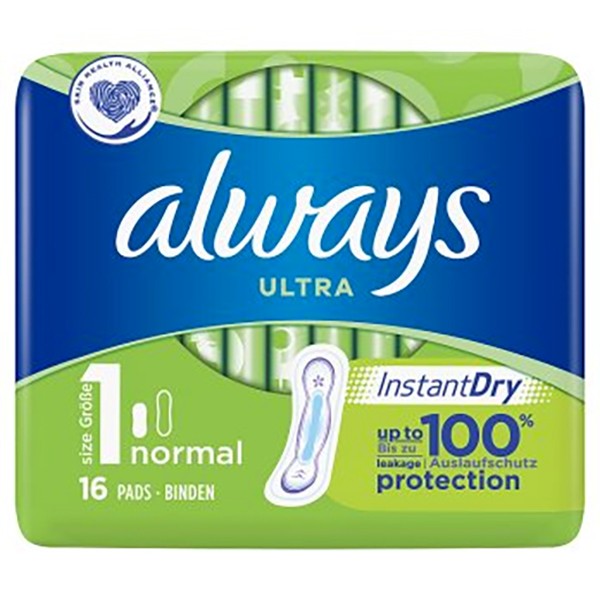 Always Ultra Normal, 16 Pads