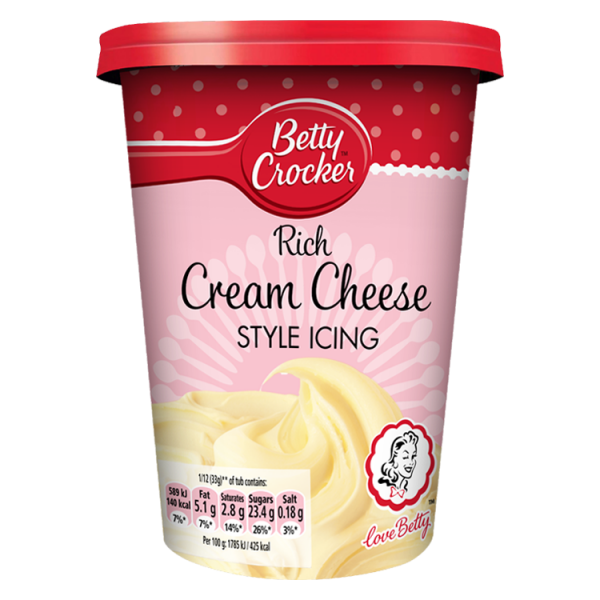 Betty Crocker Rich Cream Cheese Style Icing