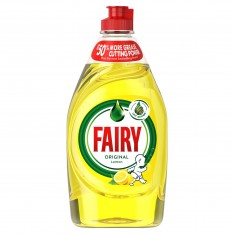 Fairy Lemon Washing Up Liquid Green with LiftAction