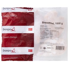 Danpo Frozen Chicken Breast Fillet, 1KG