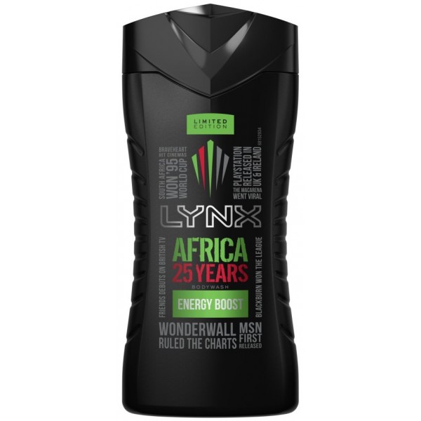 Lynx Africa Shower Gel, 225 ml