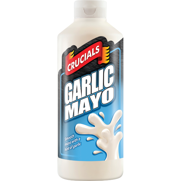 Crucials Garlic Mayo Sauce, 500ml