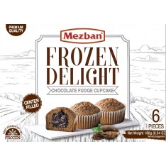 Mezban Double Chocolate Cupcake (6x30g)Mezban Chocolate Fudge Cupcake (6x30g)