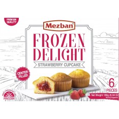 Mezban Strawberry Cupcake (6x30g)