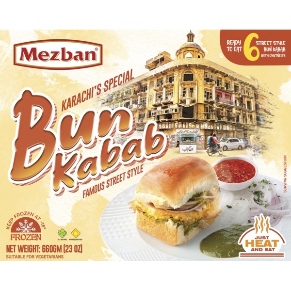 Mezban Karachi Style Bun Kebab