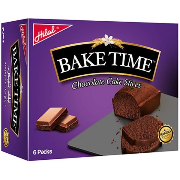Bake Time Chocolate Cake Slices, 6s
