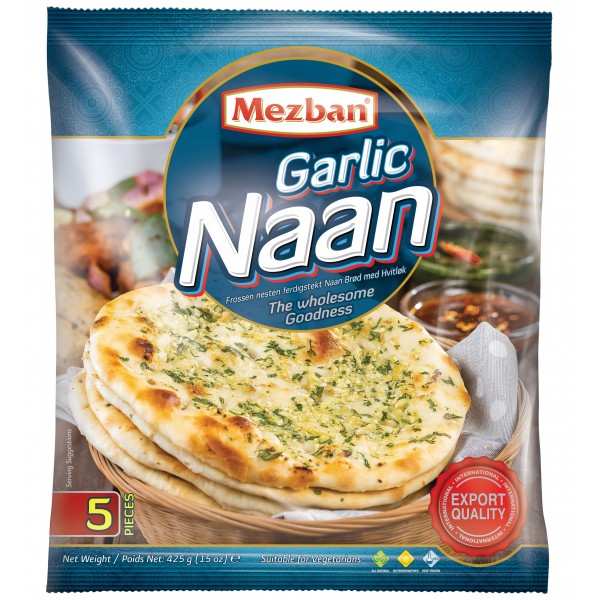 Mezban Garlic Naan