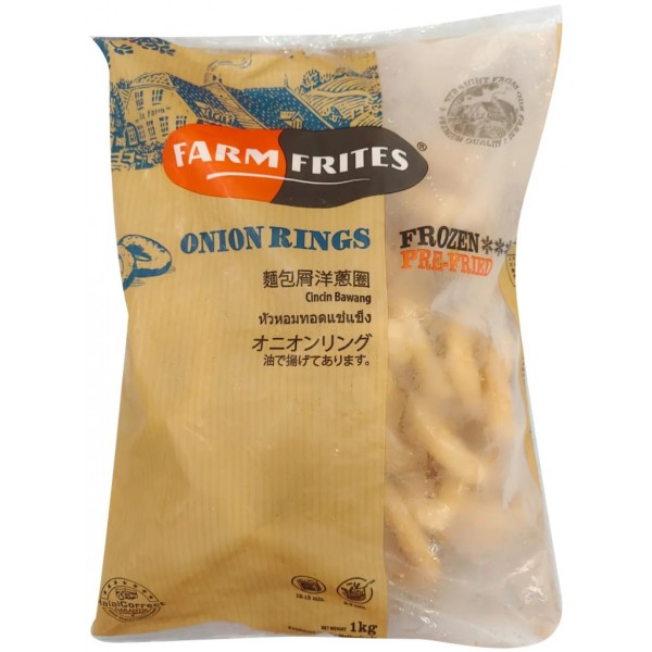 Farm Frites Onion Rings, 1KG