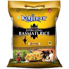 Kohinoor Gold Basmati Rice, 5KG