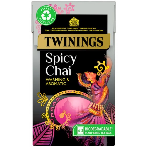 Twinings Spicy Chai, 40s