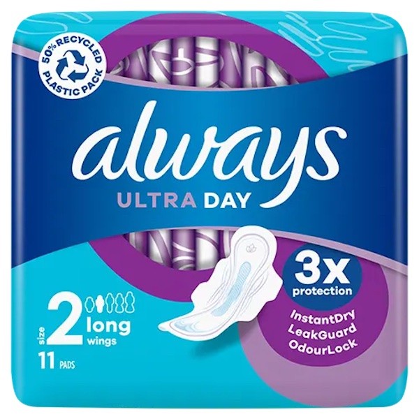 Always Ultra Day Long (Size 2), 13s