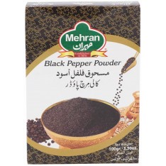 Mehran Black Pepper Powder, 50 Grams