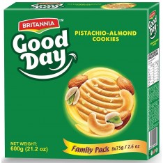 Britannia Good Day Pistachio Almond Cookies, 600g