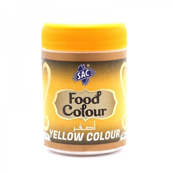 Sac Yellow Food Colour, 25g