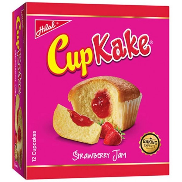 Hilal Strawberry Cupcake, 12s