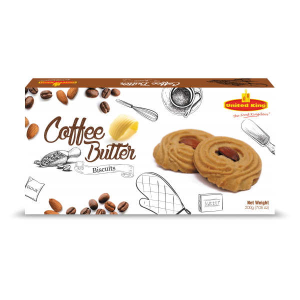 United King Coffee Butter Biscuits